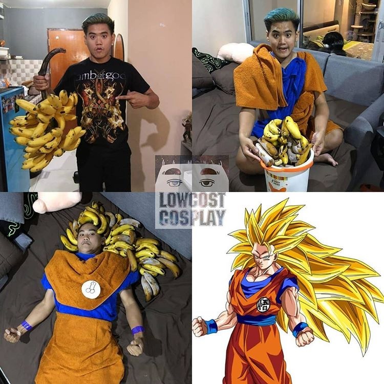 cosplay goku low cost