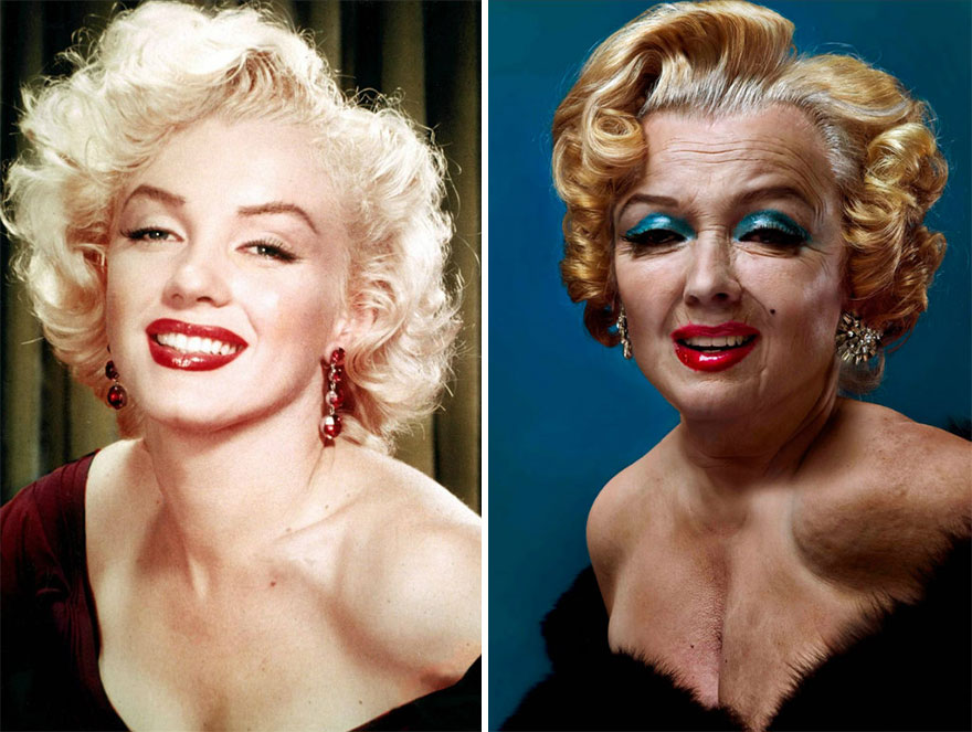 marilyn monroe vieille