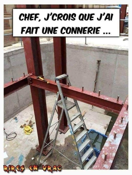 probleme sur le chantier