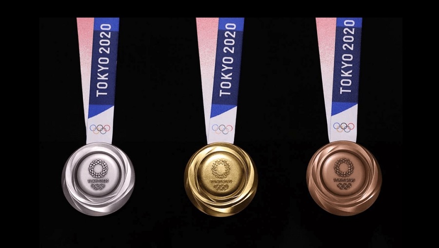 Les medailles des Jeux Olympiques de Tokyo 2020