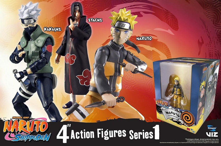 Actions Figurines Naruto Toynami