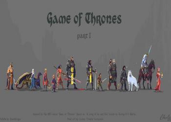 Game of Thrones pixel art