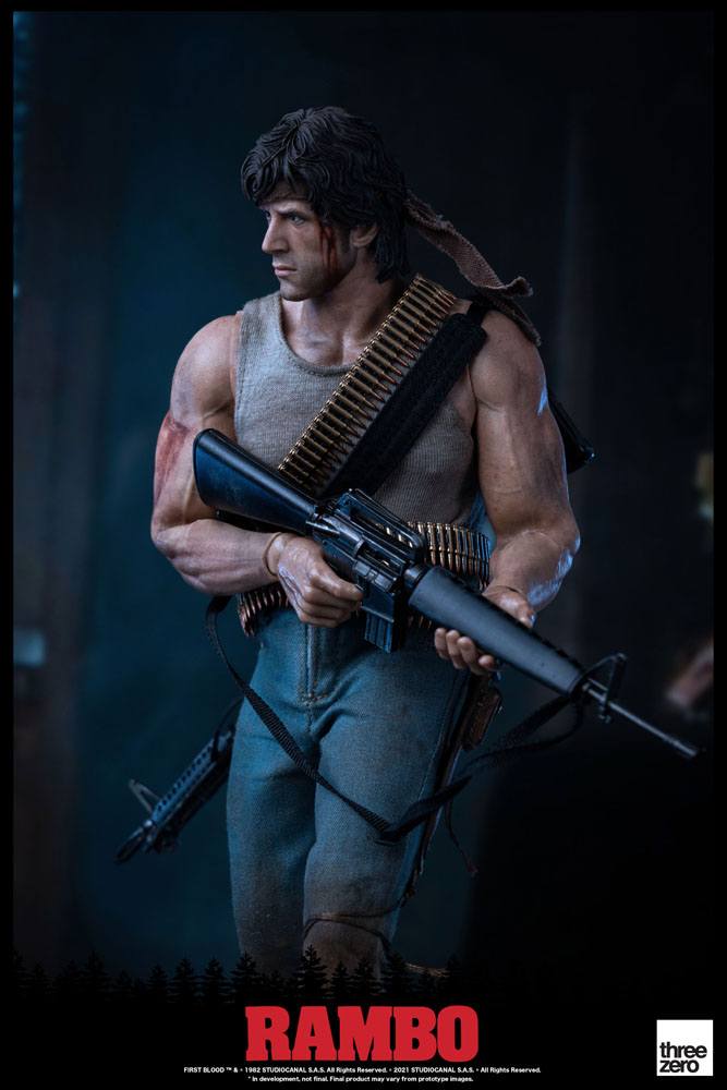 Figurine John Rambo 30 cm 007