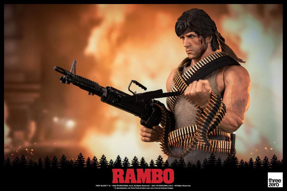 Figurine John Rambo Threezero