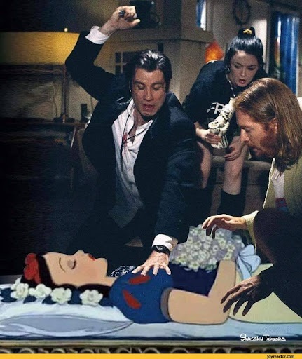 Pulp Fiction version Blanche Neige