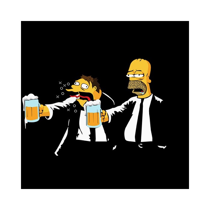 Pulp Fiction version Simpson