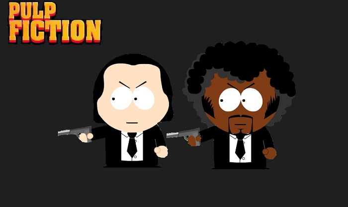 Pulp Fiction version South Park