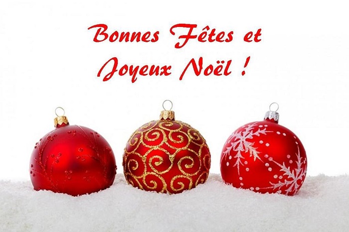 Bonnes Fetes et Joyeux Noel