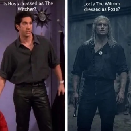 Ross et The Witcher