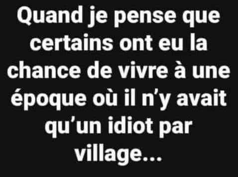 image drole idiot du village