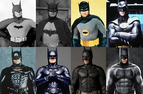 Batman les différents acteurs