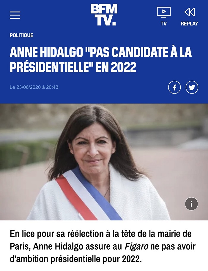 Anne Hidalgo humour