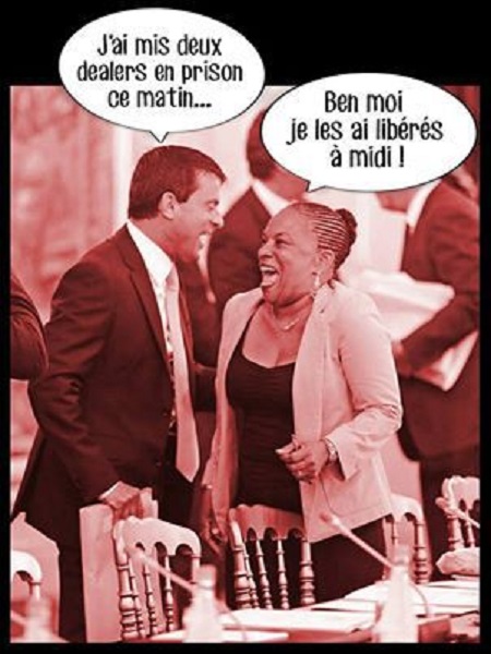 Christiane Taubira humour