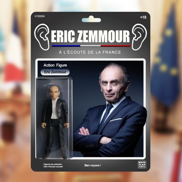 Eric Zemmour action figure
