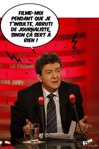 Jean Luc Melenchon humour