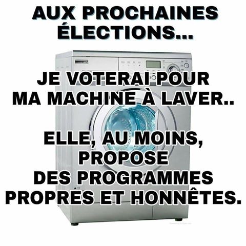 aux prochaines elections