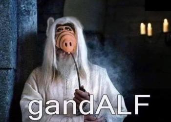 Parodie de Gandalf