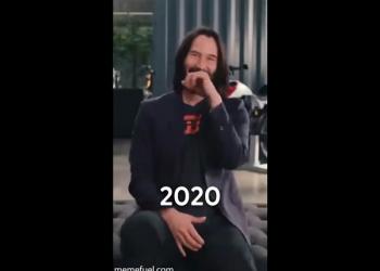 Keanu Reeves évolution depuis 1985