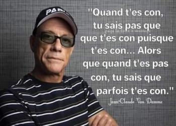 Jean-Claude Van Damme et les cons