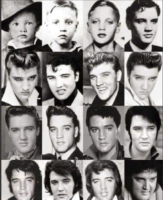Elvis Presley evolution