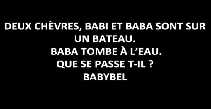 Blague Chevre