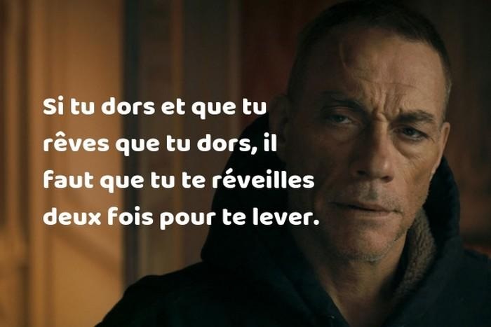 Jean Claude Van Damme et le reveil