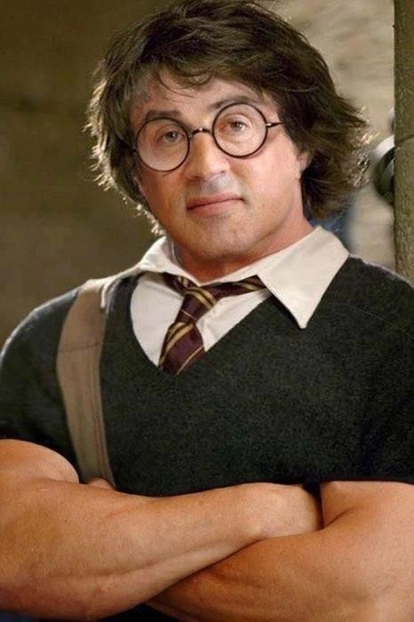 Sylvester Stallone vs Harry Potter