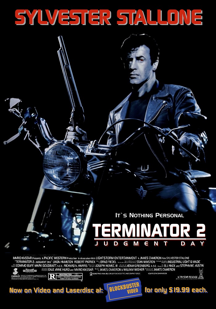 Sylvester Stallone vs Terminator 2