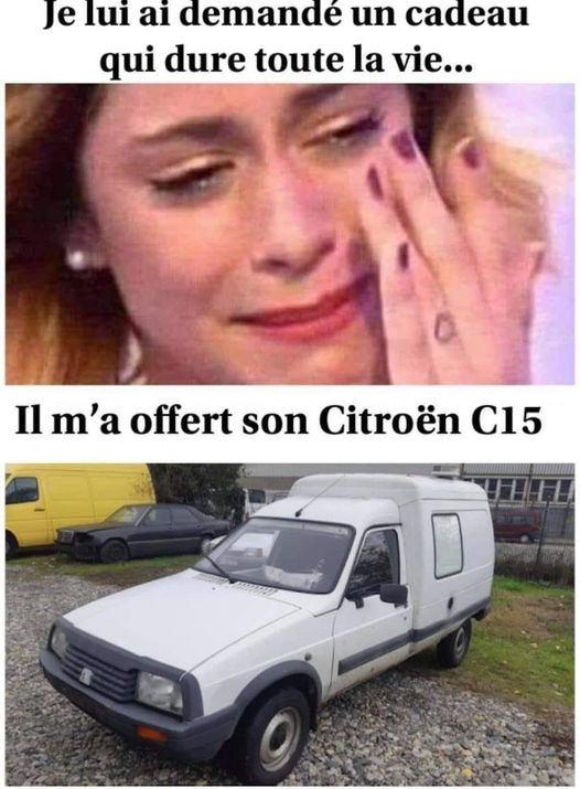 image drole Citroen C15