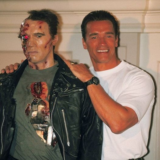 Arnold Schwarzenegger et le Terminator