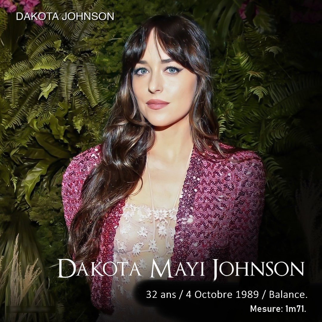 Dakota Mayi Johnson 04 10 1989 Balance