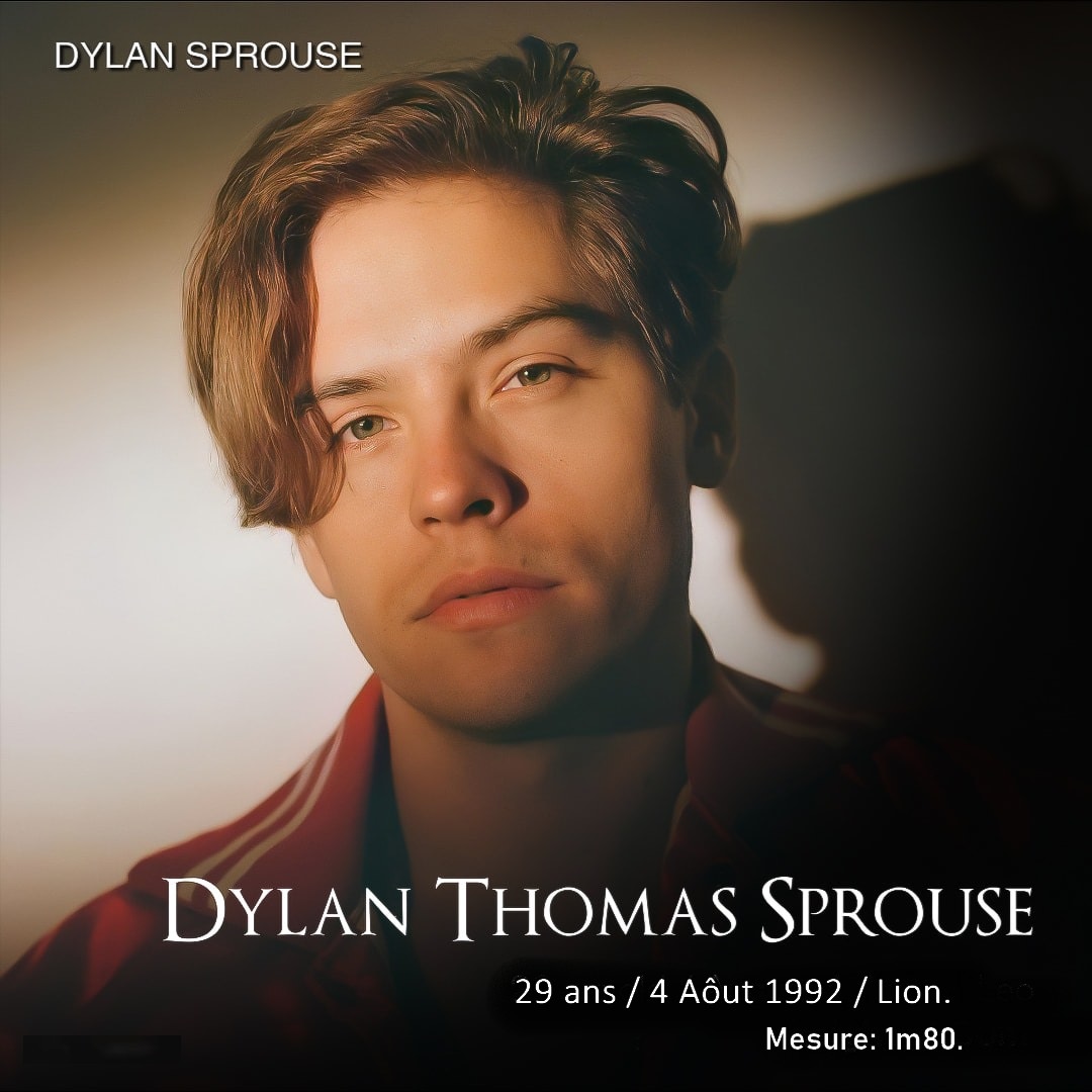 Dylan Thomas Sprouse 04 08 1992 Lion
