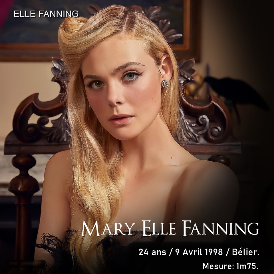 Mary Elle Fanning 09 04 1998 Belier