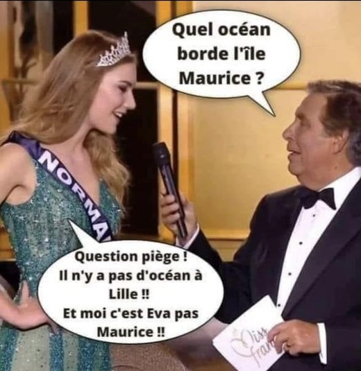 Question pour Miss Normandie