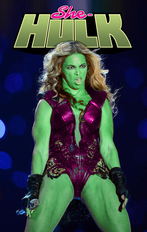 Beyonce She Hulk