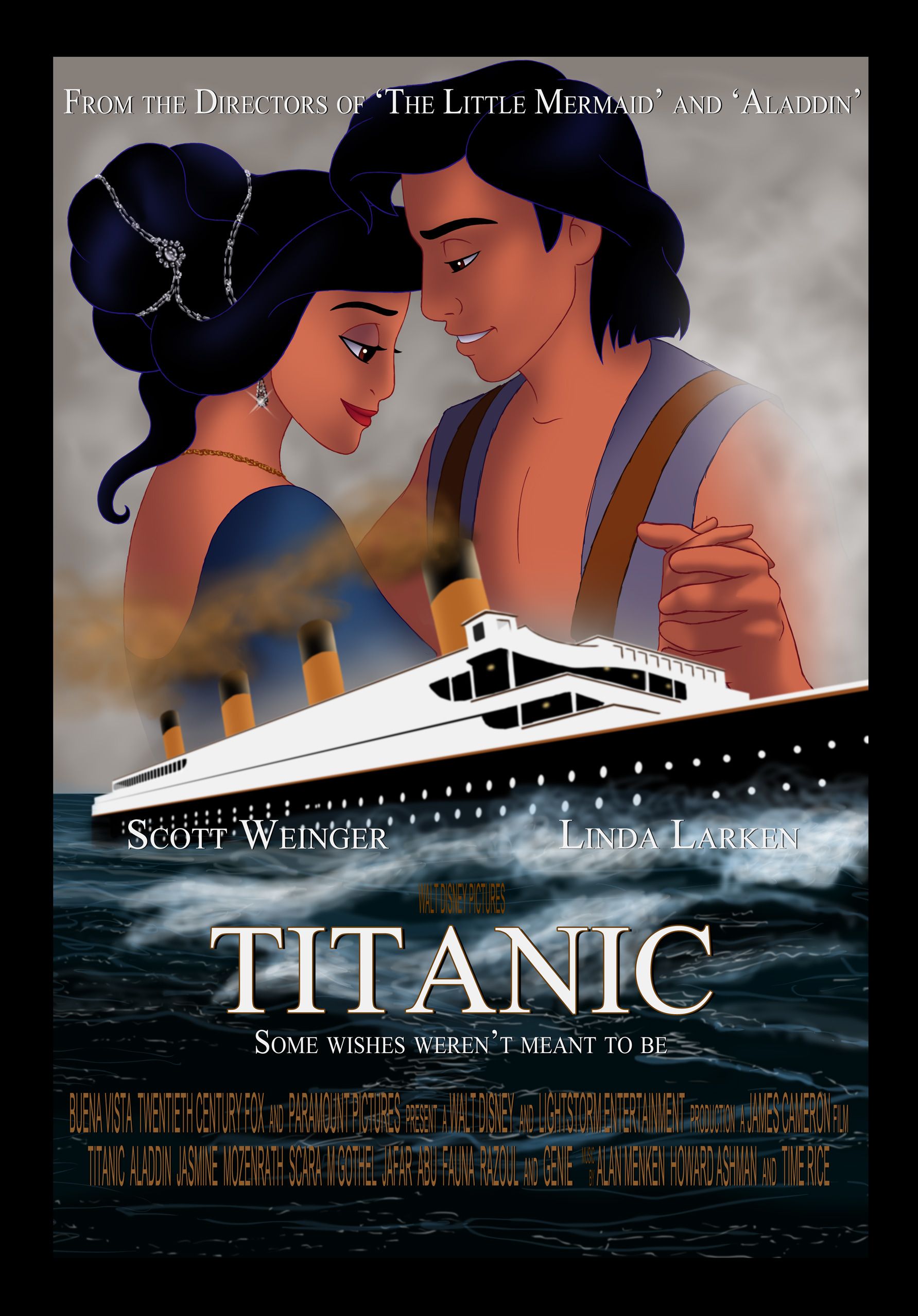 Titanic Aladdin et Jasmine