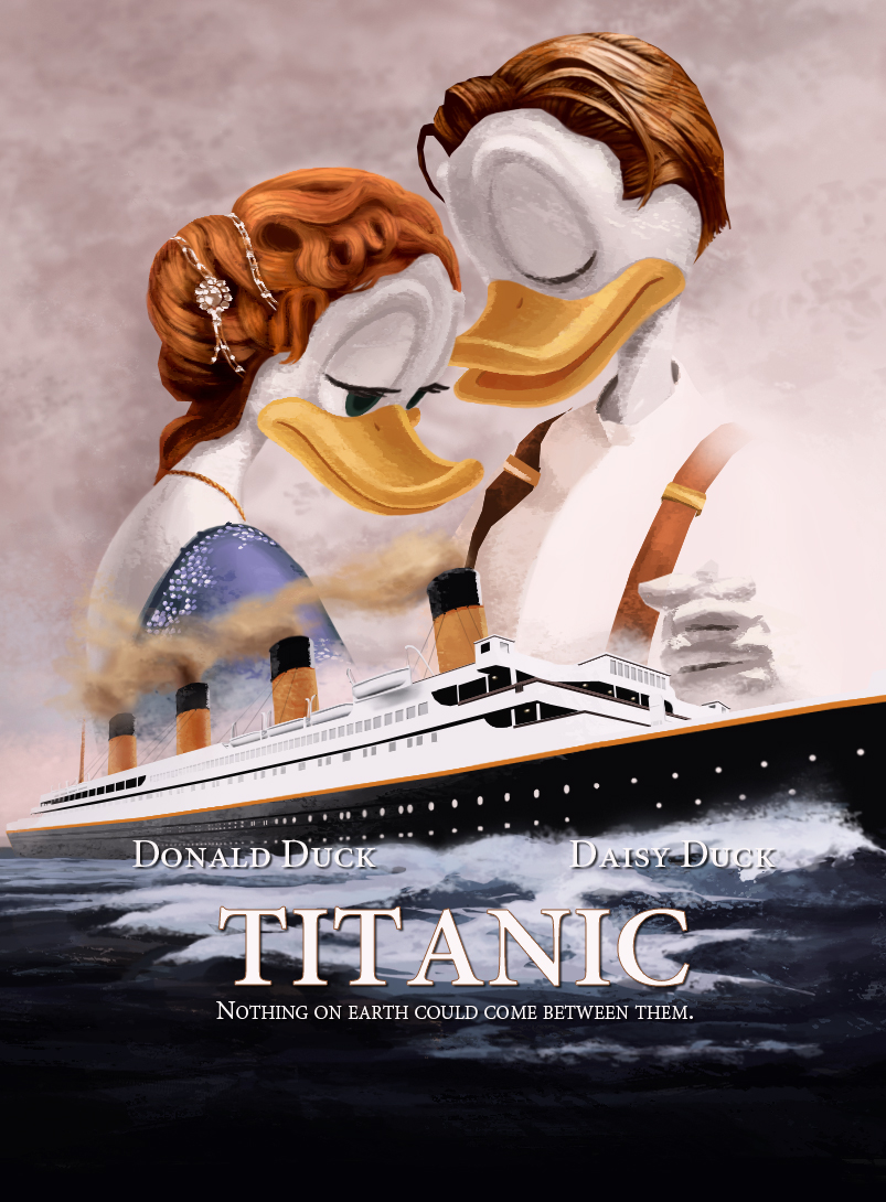 Titanic Donald et Daisy Duck