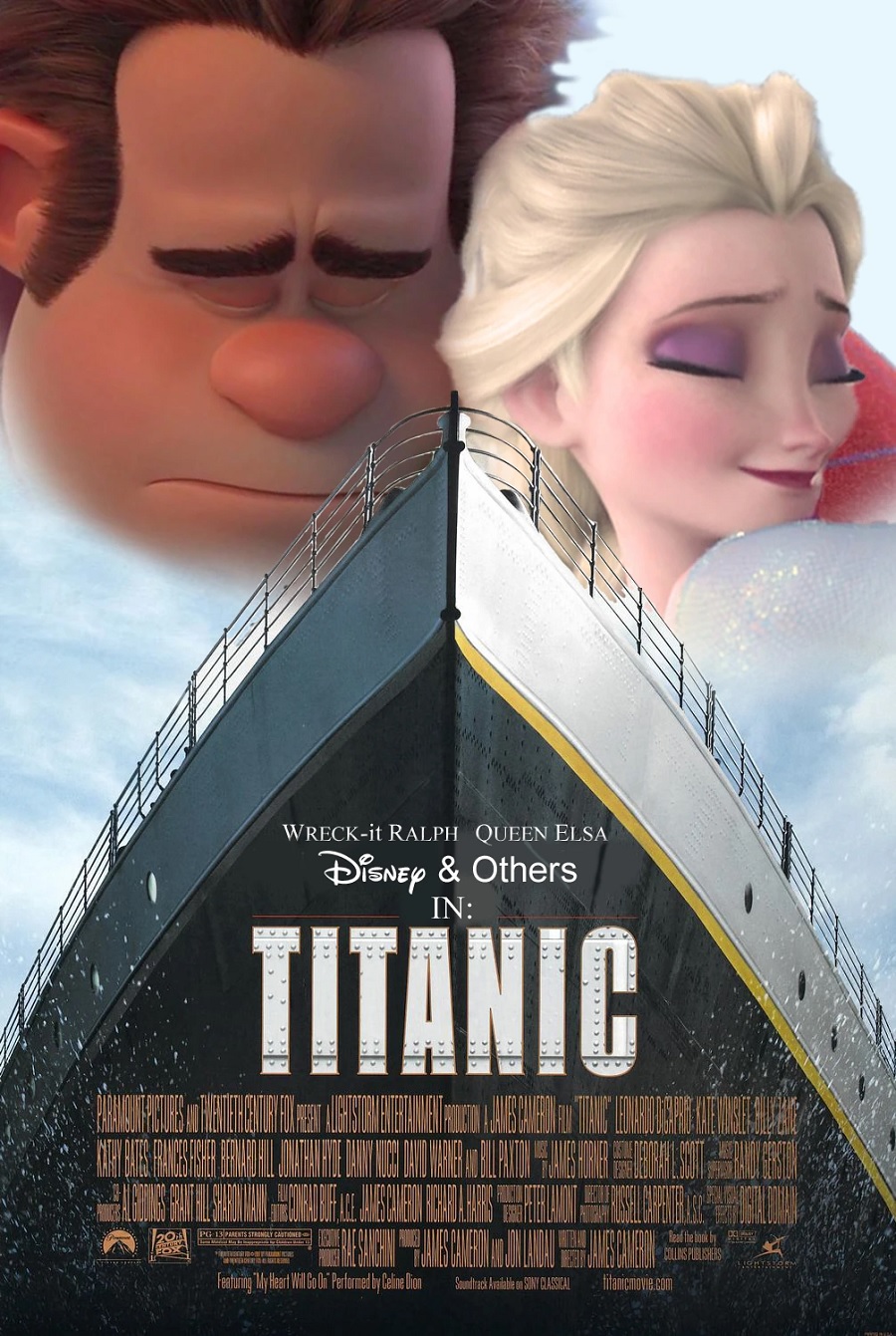 Titanic Ralph et Elsa