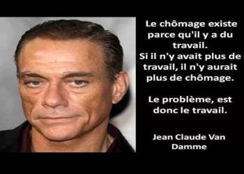 Jean-Claude Van Damme et le travail