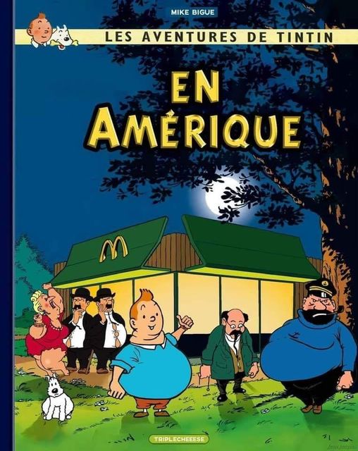 Tintin en Amerique