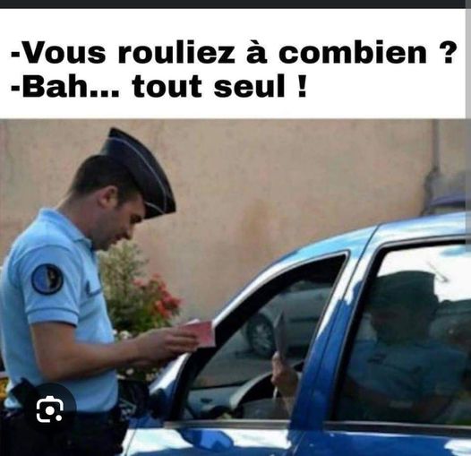 image drole controle de gendarmerie