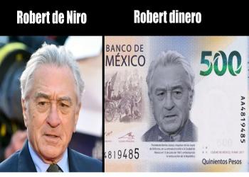 Robert De Niro vs Robert Dinero