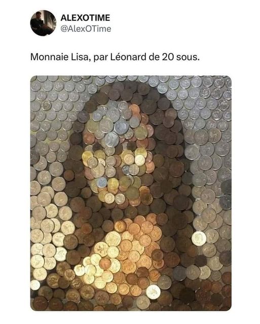 image drole mona lisa