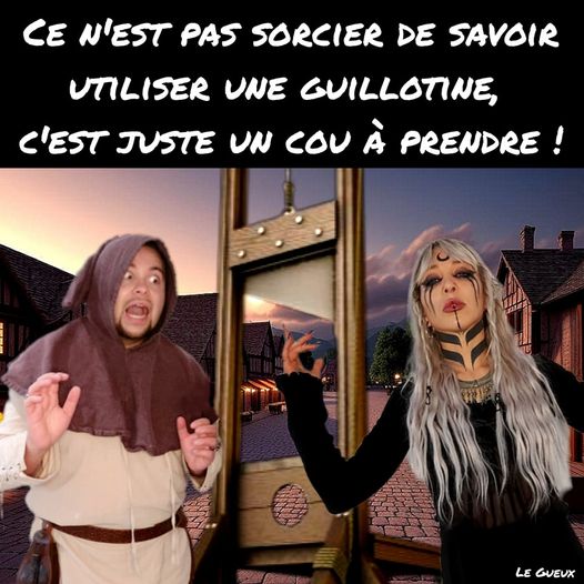 image drole guillotine