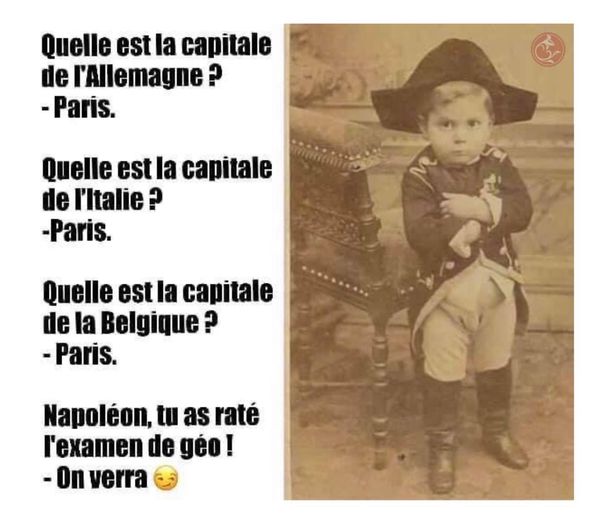 image drole napoleon