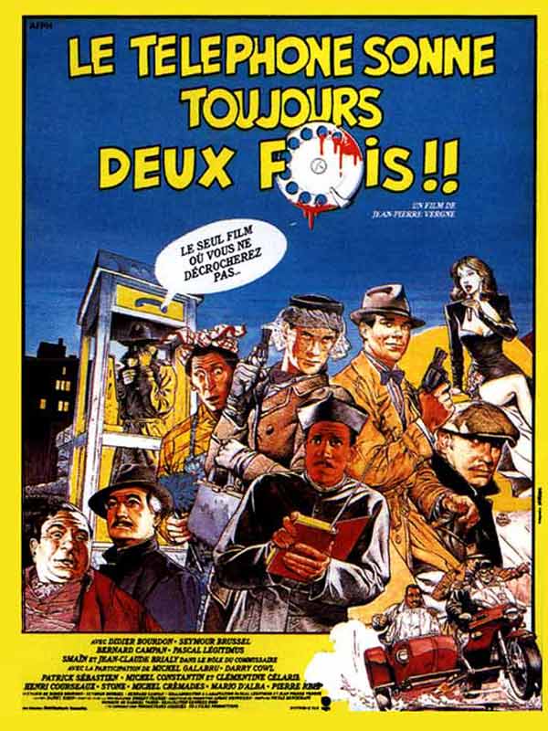 affiche du film le telephone sonne toujours deux fois